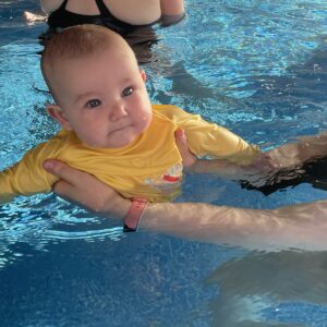 Swimming lessons for small children