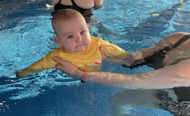 Swimming lessons for small children